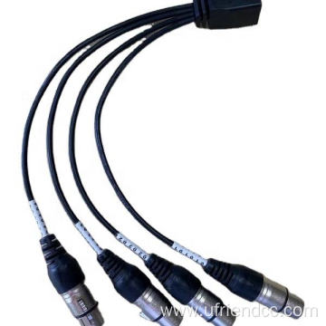 Ethernet Rj45 To 4Channel Xlr Adapter Snake Cable